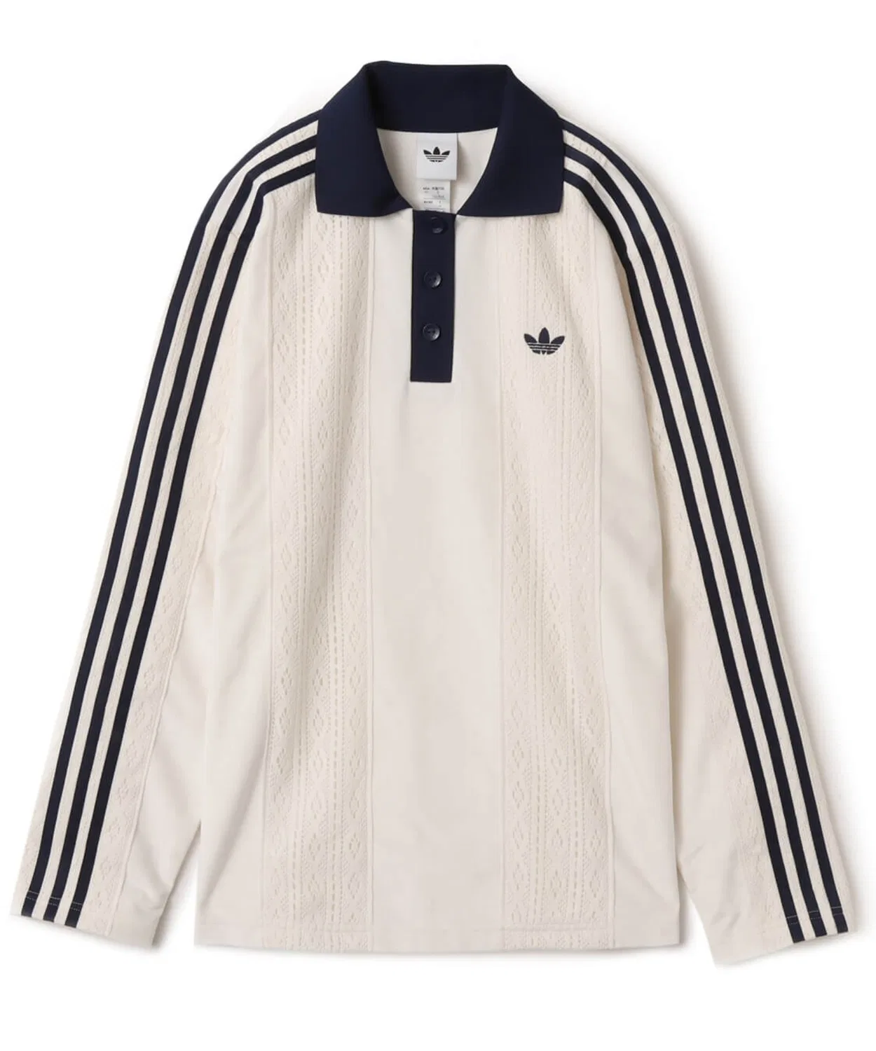 Женский лонгслив с зимним дизайном Adidas WINTERIZED LS JERSEY, White — фото 4