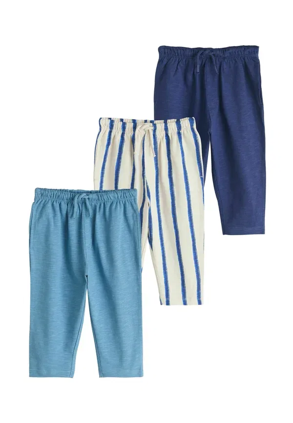 Брюки хлопковые Regular fit - joggers 3 pack Next, синий
