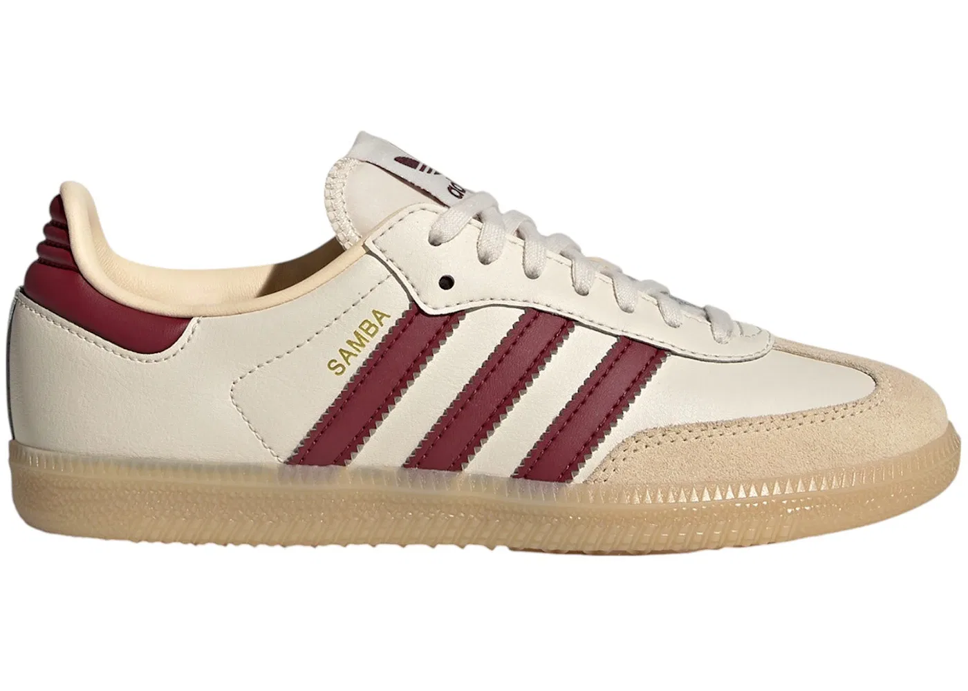 Детские кеды Lifestyle Adidas Samba OG, Wonder White Shadow Red Gum