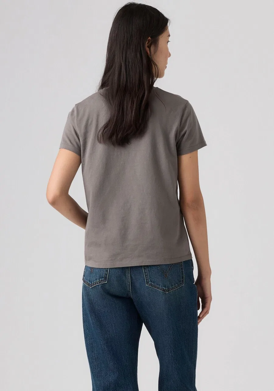Футболка LEVI'S серого цвета — фото 4