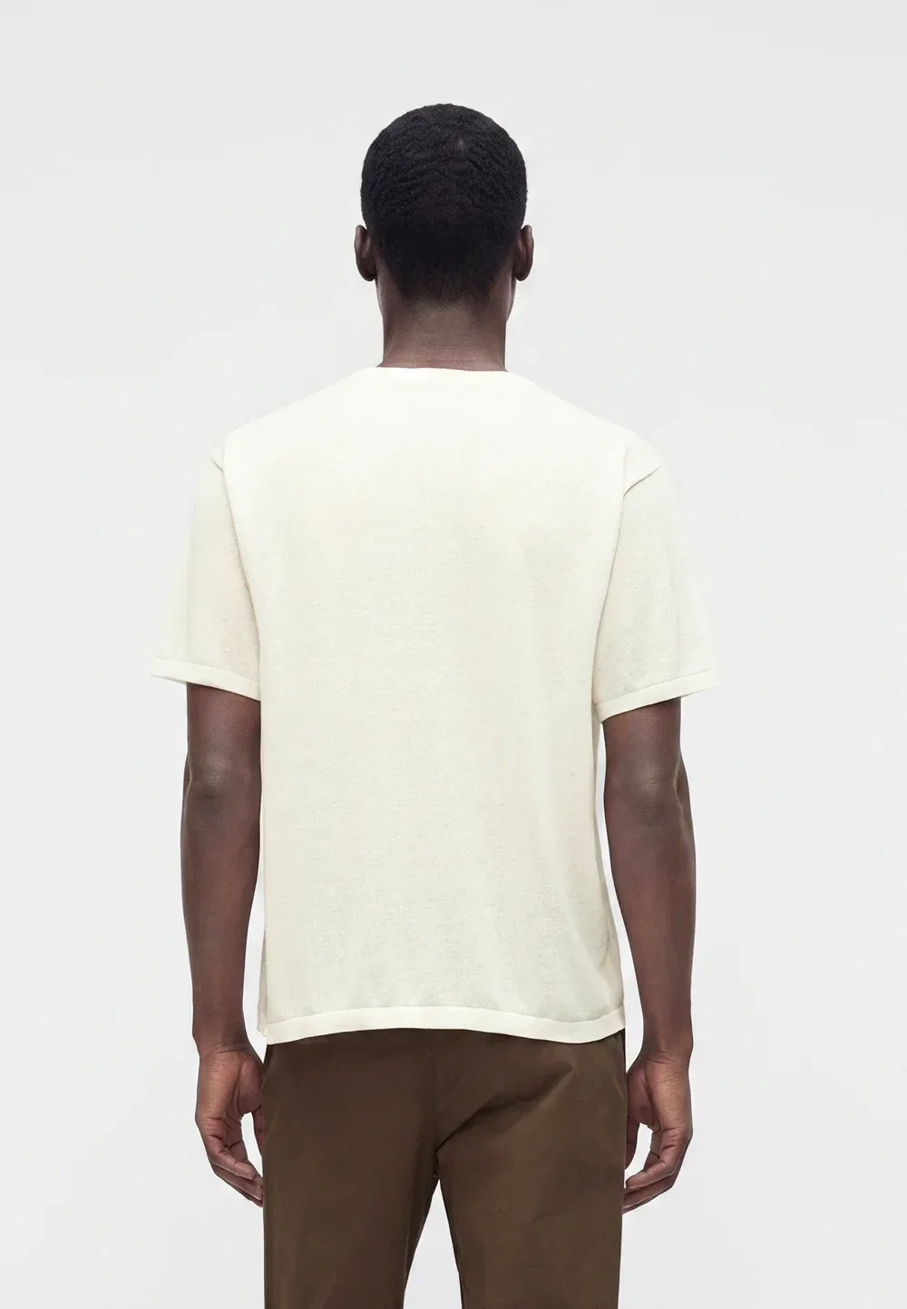 Футболка - базовая футболка Gap, New Off White — фото 3