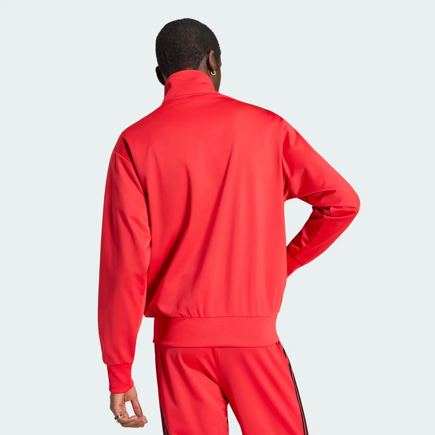 Мужская спортивная куртка свободного кроя Firebird Adidas Originals, ярко-красный — фото 2