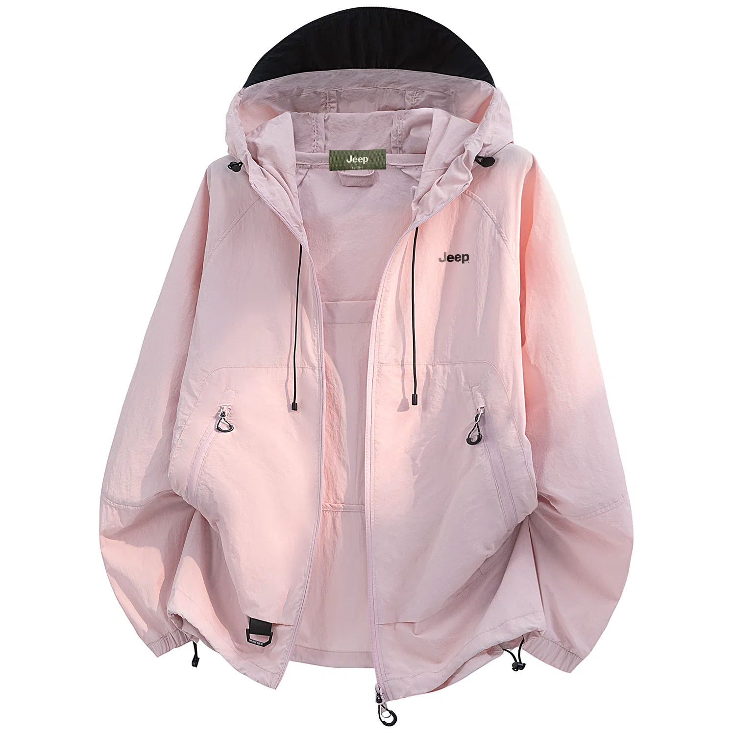 Детская куртка от солнца с капюшоном Jeep Ice Peak Sun Protection Collection, Shell Chestnut Pink
