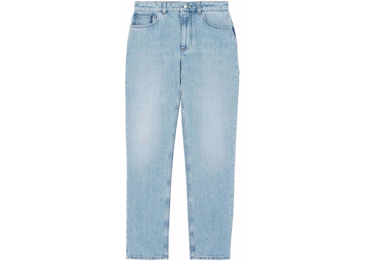 Женские джинсы прямого кроя с карманом Burberry, Blue