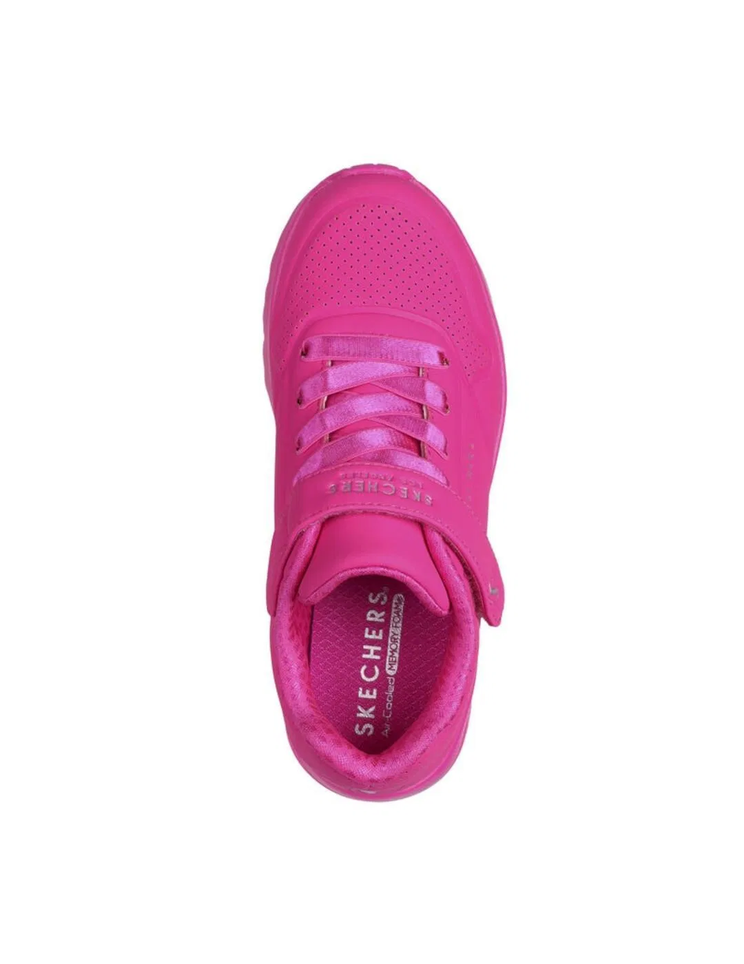 Детские кроссовки с принтом Uno Lite Skechers, Fuchsia — фото 4
