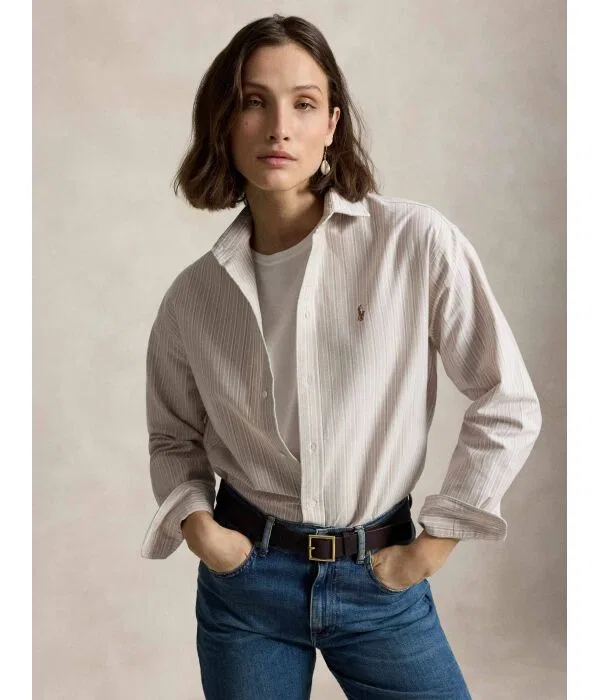 Женская рубашка свободного кроя Camicia Polo Ralph Lauren, Rosa