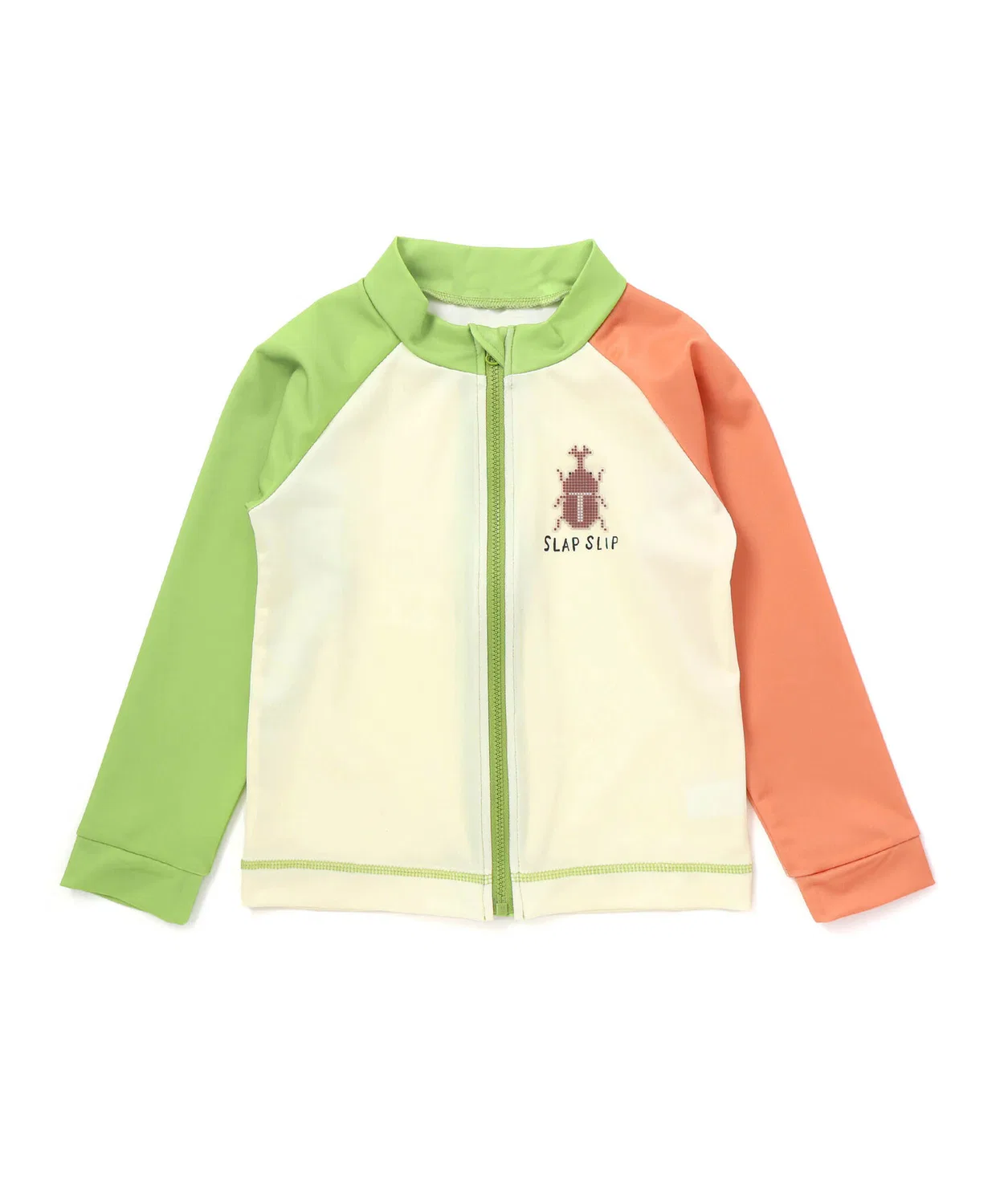 Детская растягивающаяся рашгарда с аппликацией Off White SLAP SLIP