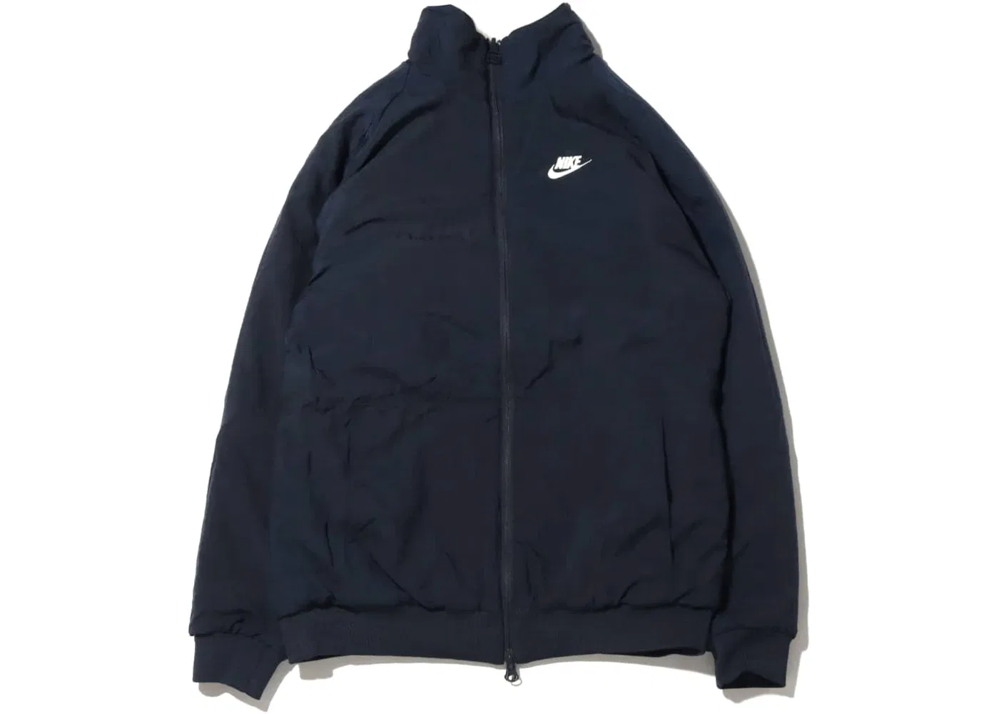 Мужская куртка с принтом Nike Big Swoosh Reversible Boa Jacket, White Navy Black — фото 3