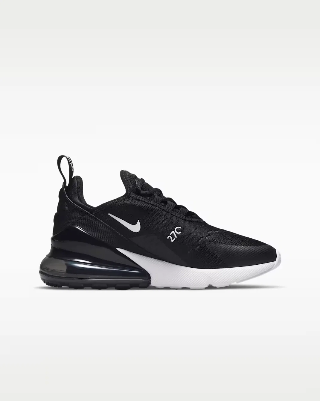Кроссовки для детей постарше Nike Air Max 270, Black/Anthracite/White — фото 3
