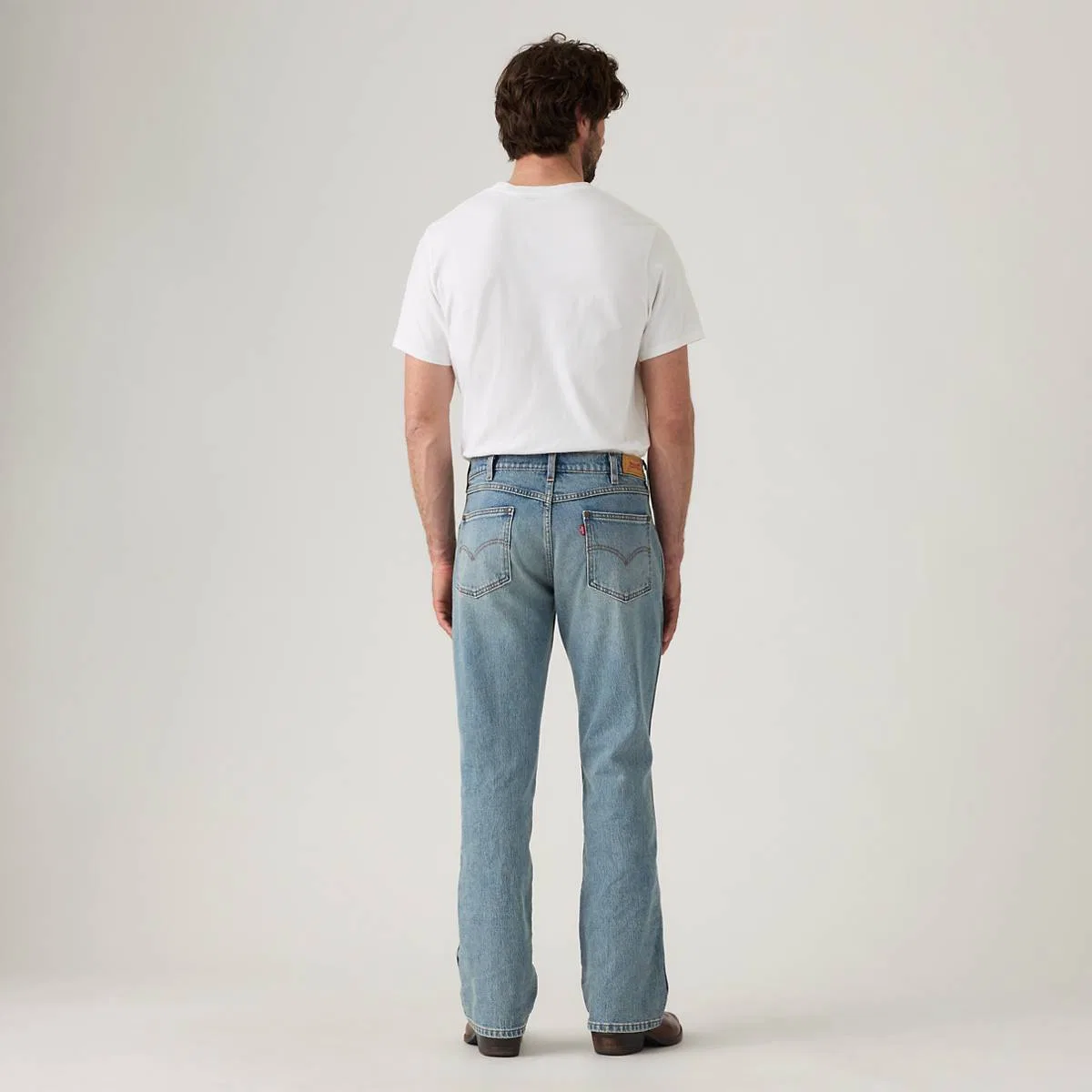 Джинсы 537 Western Bootcut для мужчин Levi's, Running Early - Light Wash — фото 4
