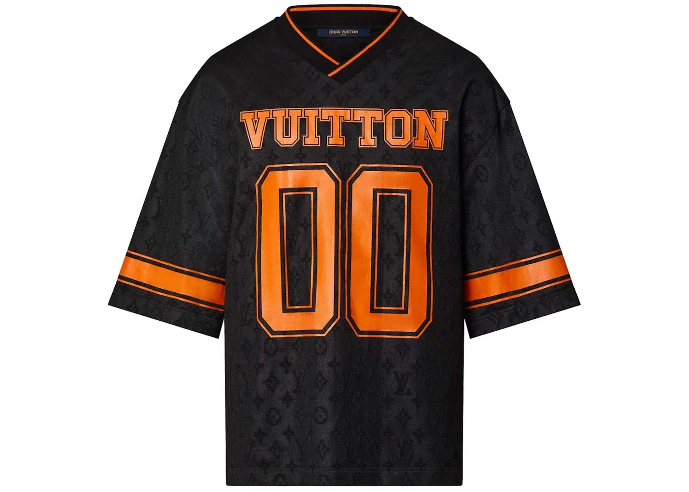 Мужская футболка с длинным рукавом Louis Vuitton, Black
