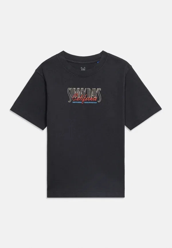 Футболка Jorvintage с тропическим принтом для серфинга Jack & Jones Junior — фото 3