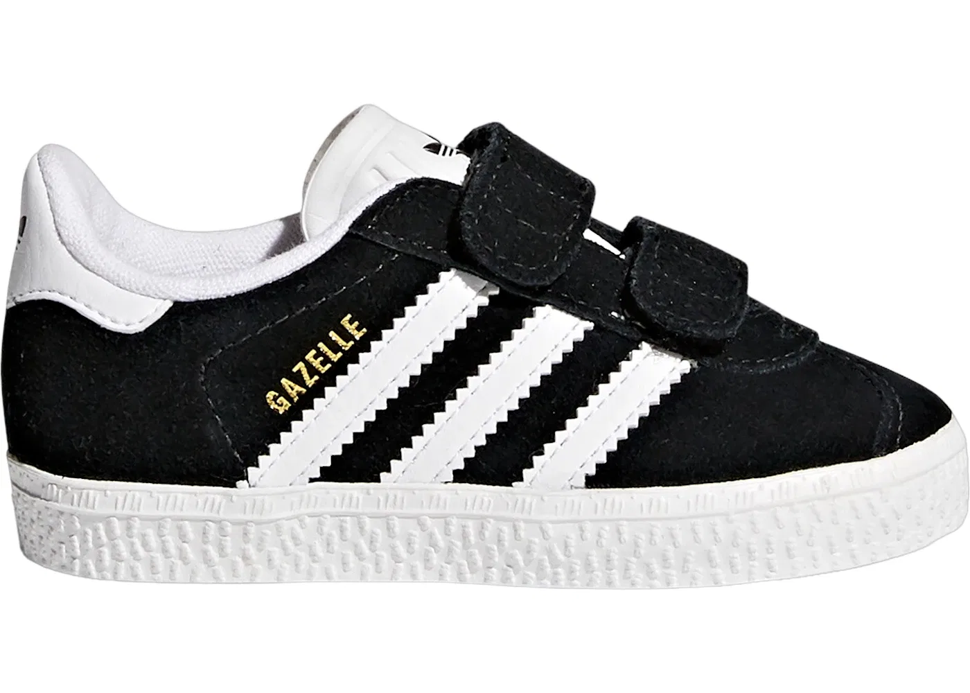 Детские кроссовки lifestyle Adidas Gazelle, Core Black/Cloud White/Cloud White
