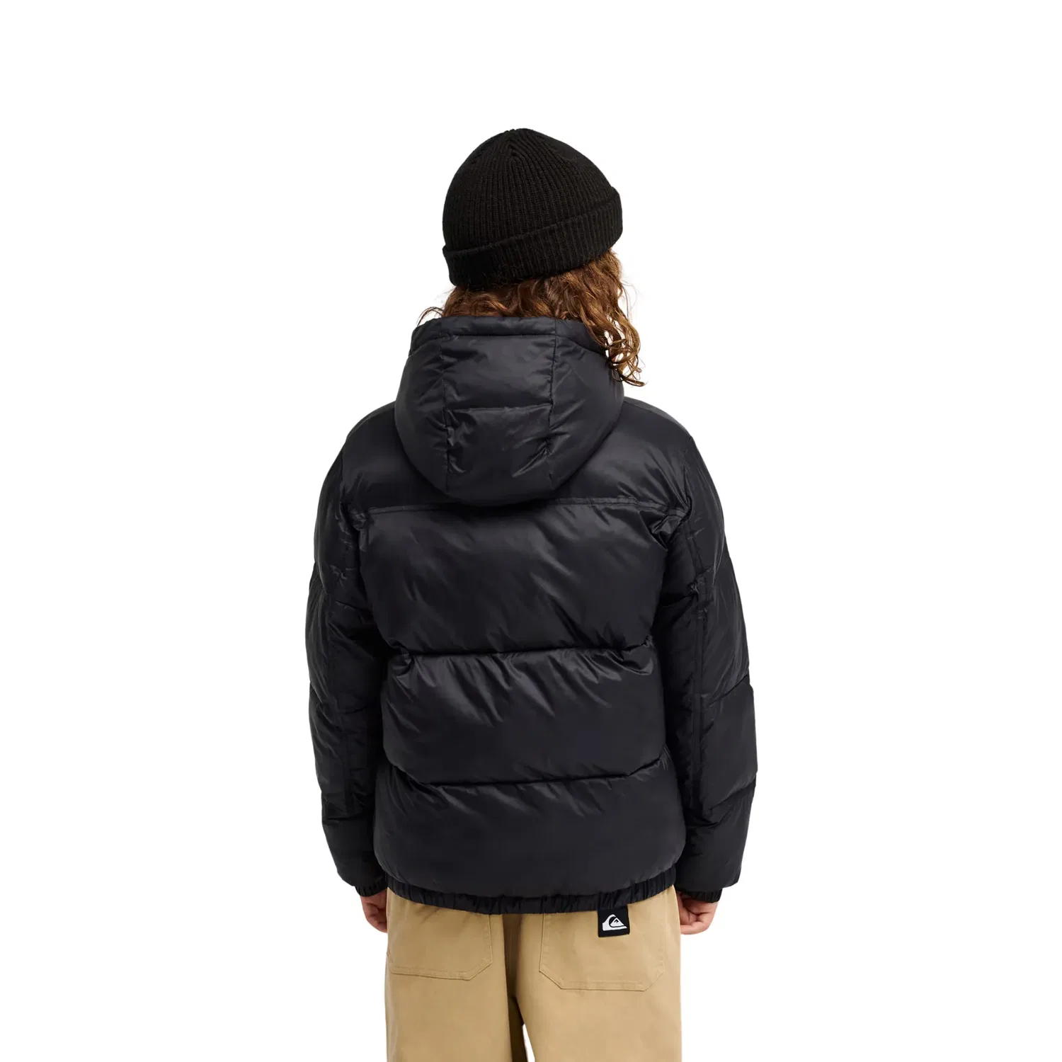 Детская куртка для мальчиков из переработанного нейлона Quiksilver, Negro — фото 2