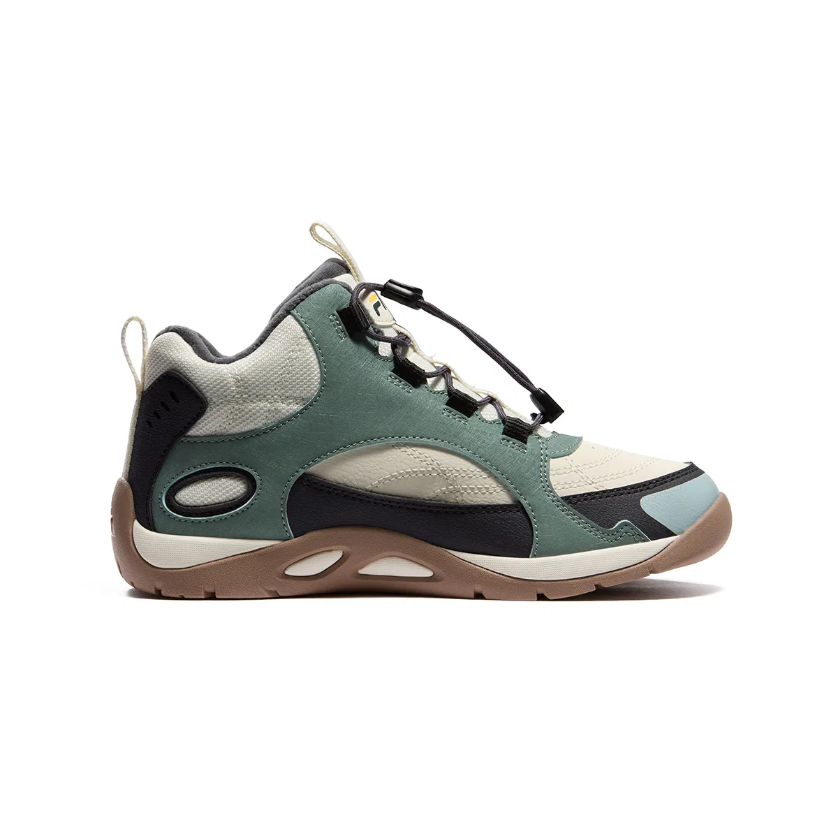 Детские утепленные кроссовки с флисовой подкладкой FILA KIDS, Iceberg Green — фото 3