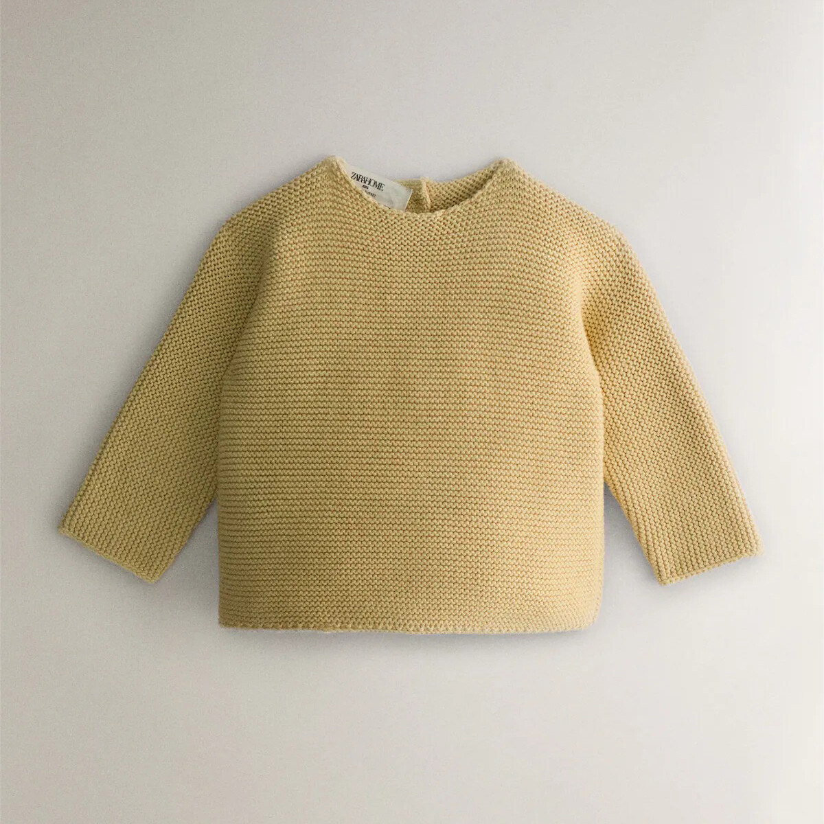 

Детский свитер Zara Home Chunky Knit, желтый