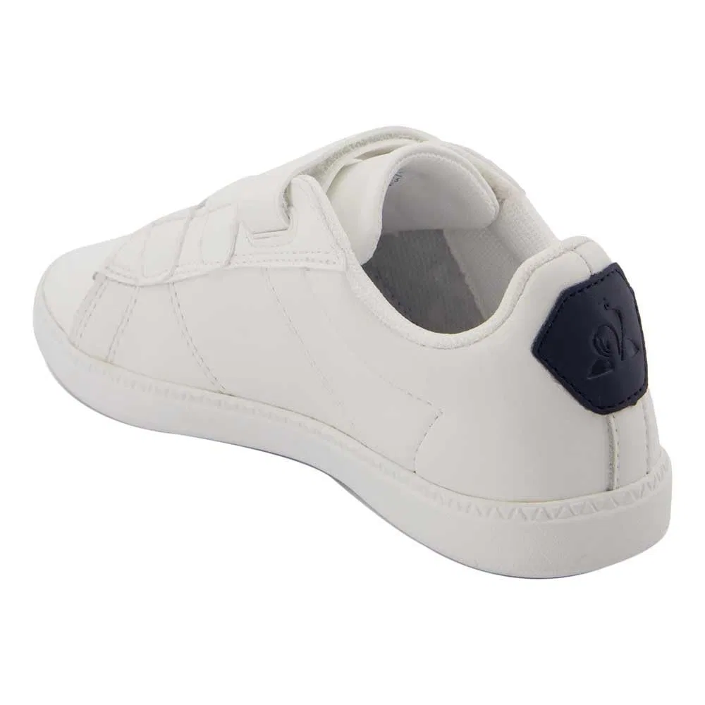 Детские кроссовки с низким верхом Courtclassic Ps Optical White/Cobalt Le Coq Sportif, Optical White Cobalt — фото 2