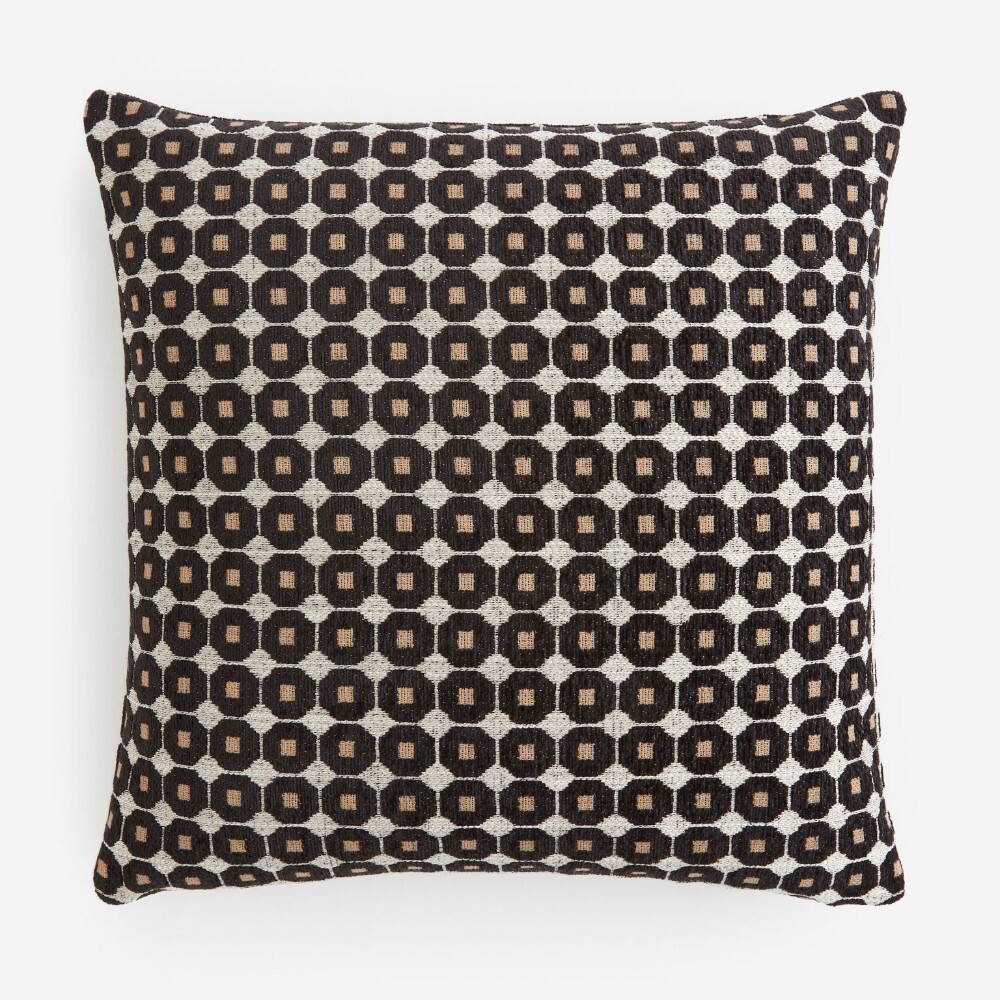 

Декоративная наволочка H&M Home Patterned, черный