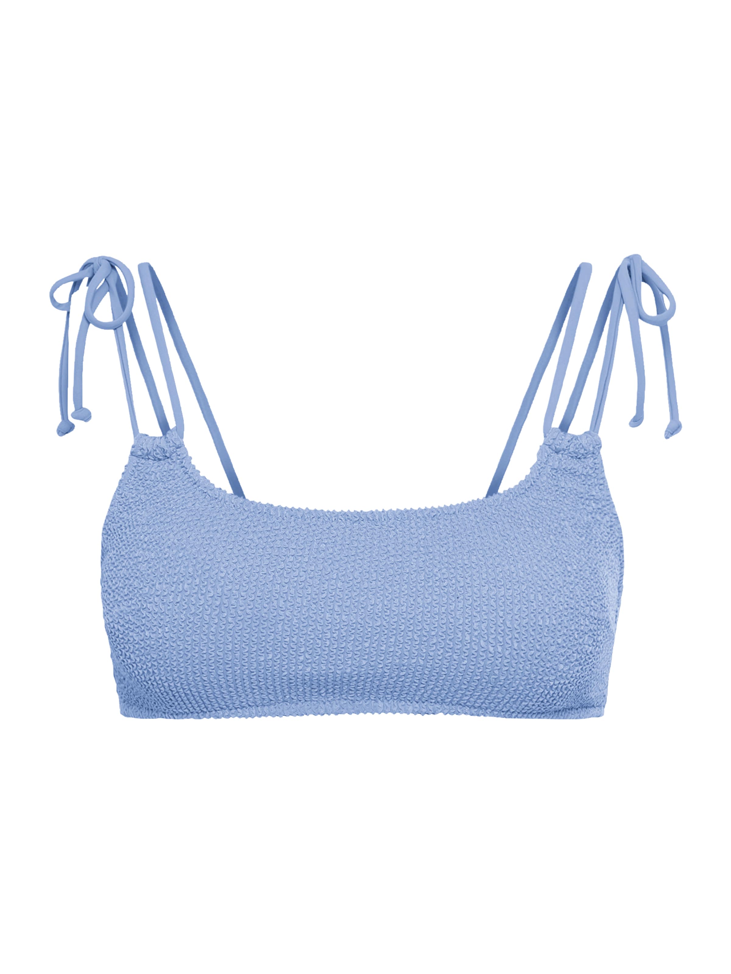 

LSCN by LASCANA Бралетте топ для бикини в дымчато-голубом цвете, Синий, LSCN by LASCANA Бралетте топ для бикини в дымчато-голубом цвете