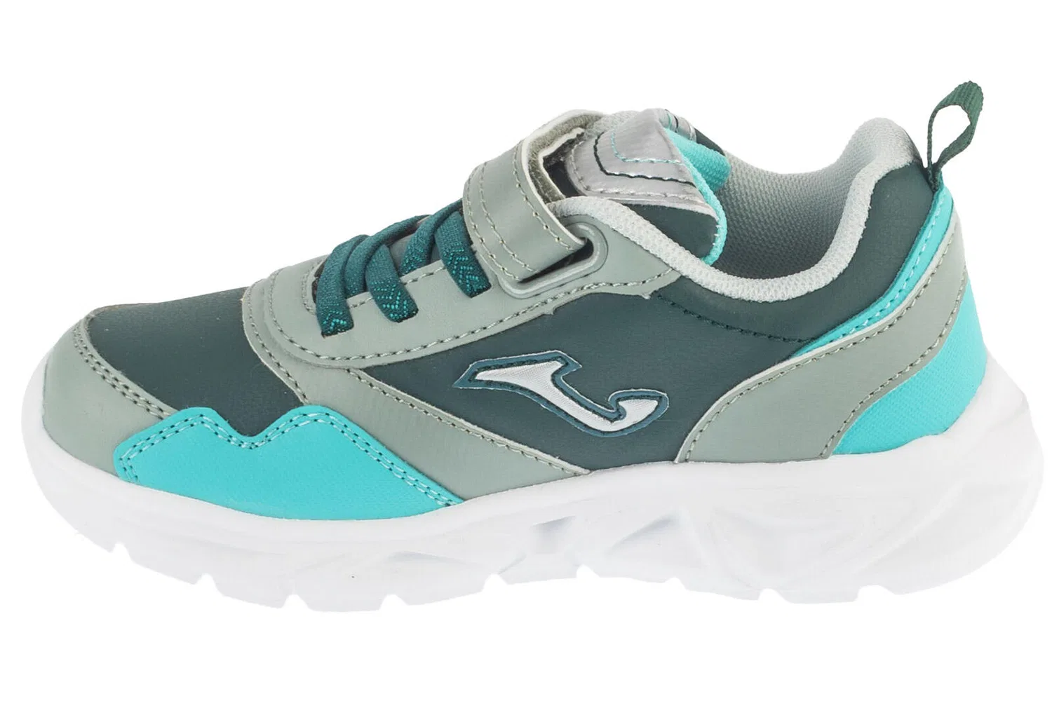 Детские спортивные кроссовки с подсветкой Joma STAR JR 2515, Grun Blaugrun — фото 2