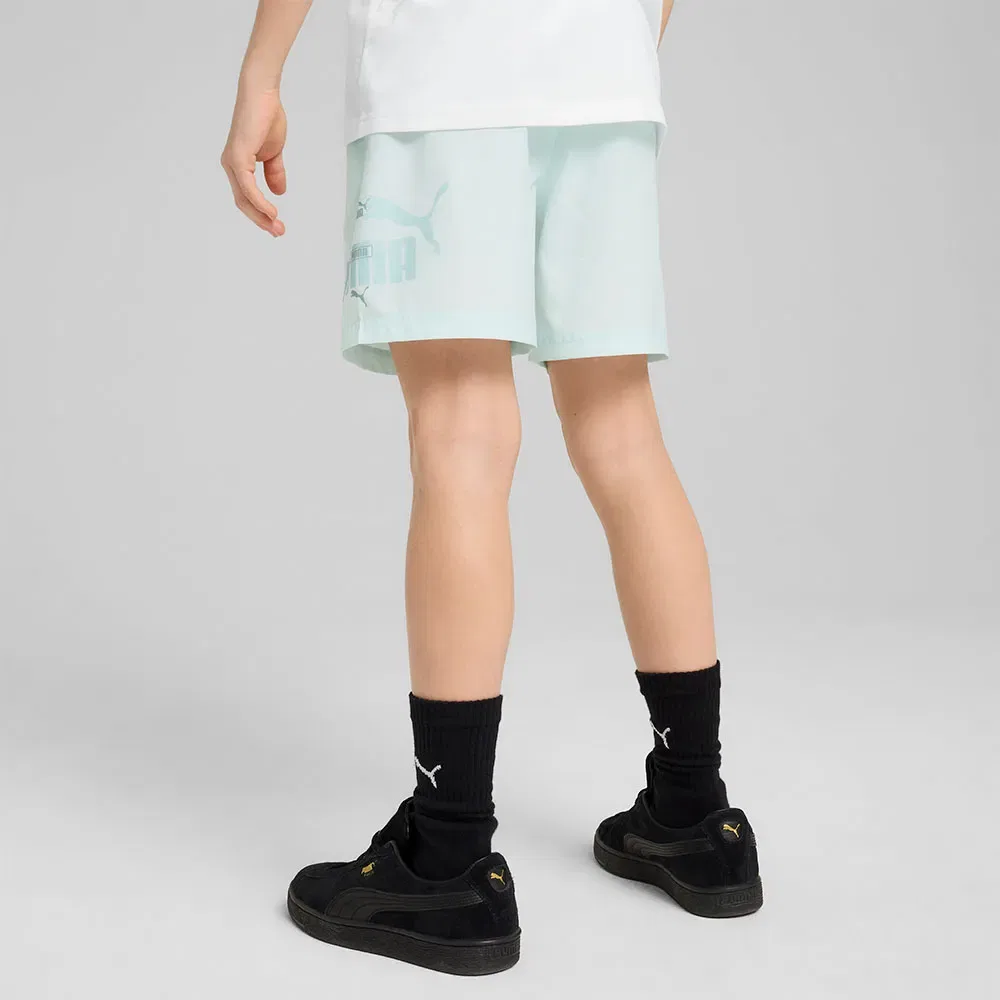 Шорты Puma Ess Logo Lab Summer, синий — фото 4