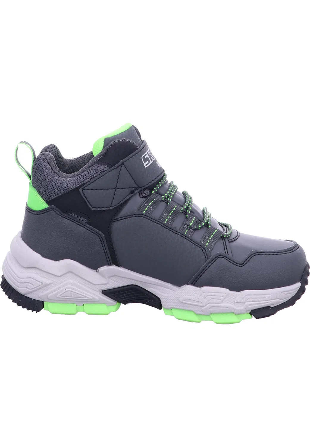 Детские кроссовки для мальчиков с высоким берцем DROLLIX - VENTURE RUSH Skechers, Цвет Grau — фото 3