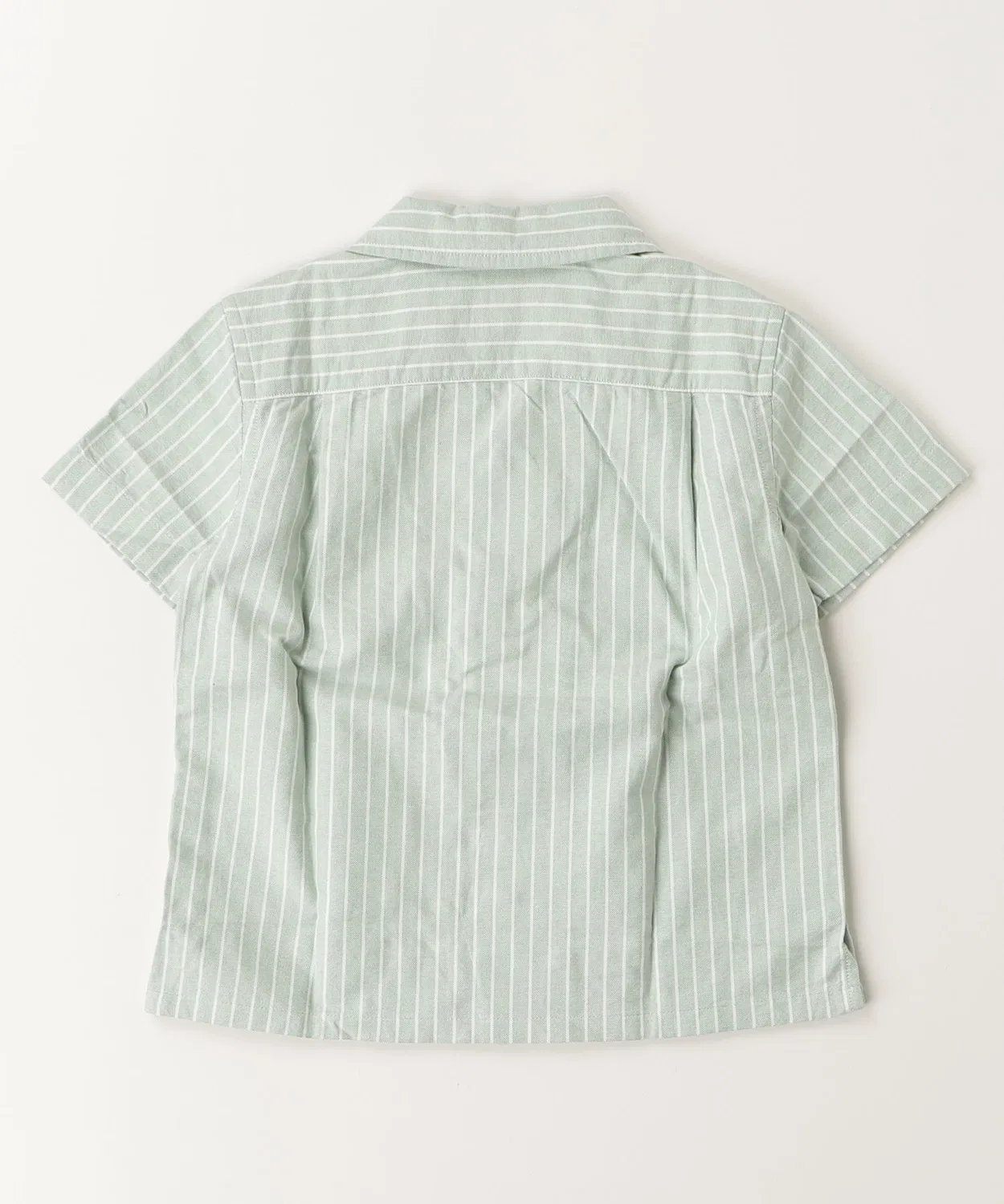 Детская рубашка с коротким рукавом в полоску Polo Ralph Lauren Childrenswear, Multi — фото 4