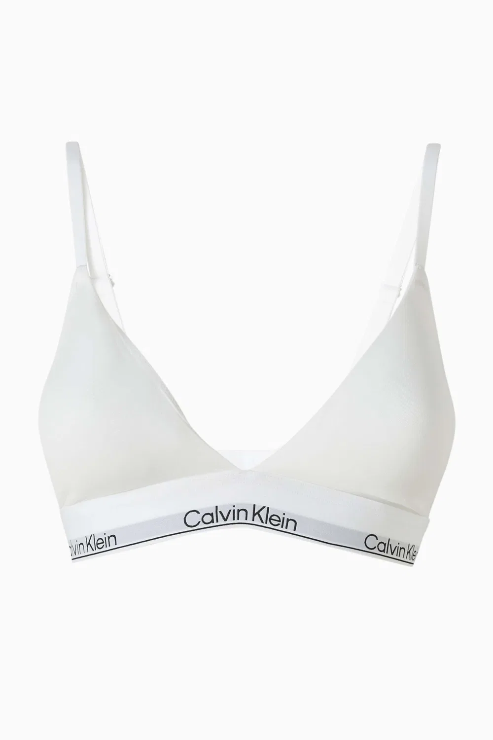 Бюстгальтер треугольный Icon Logo Calvin Klein, белый