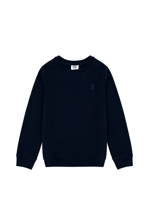 Детские свитшот для мальчиков хлопковый U.S. Polo Assn., Dark Blue