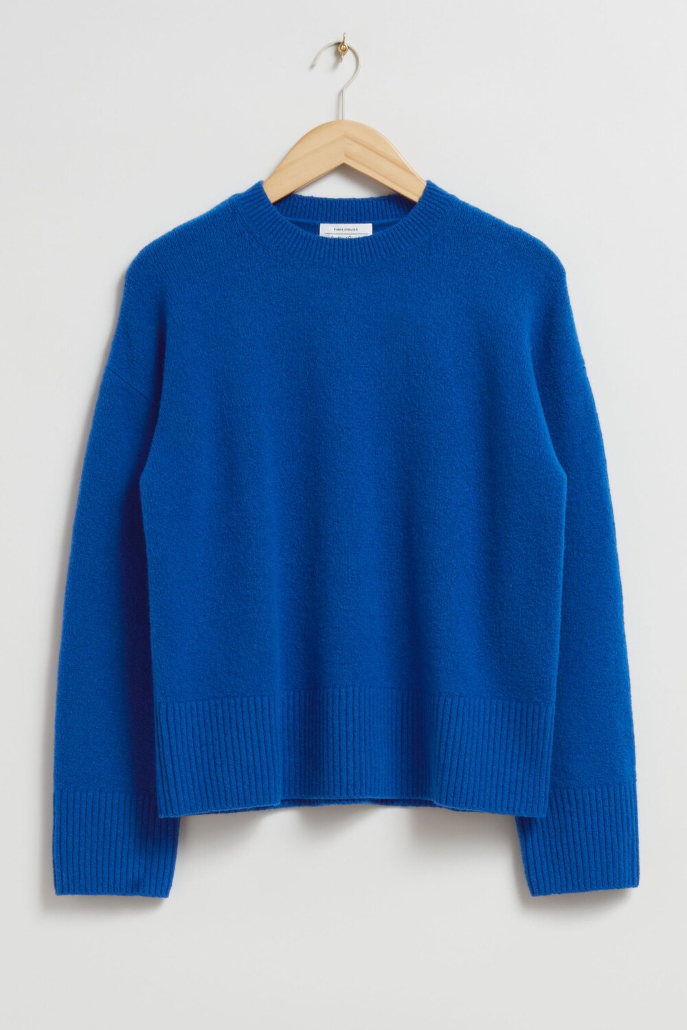 

Свитер & Other Stories Loose-fitting Knitted, синий