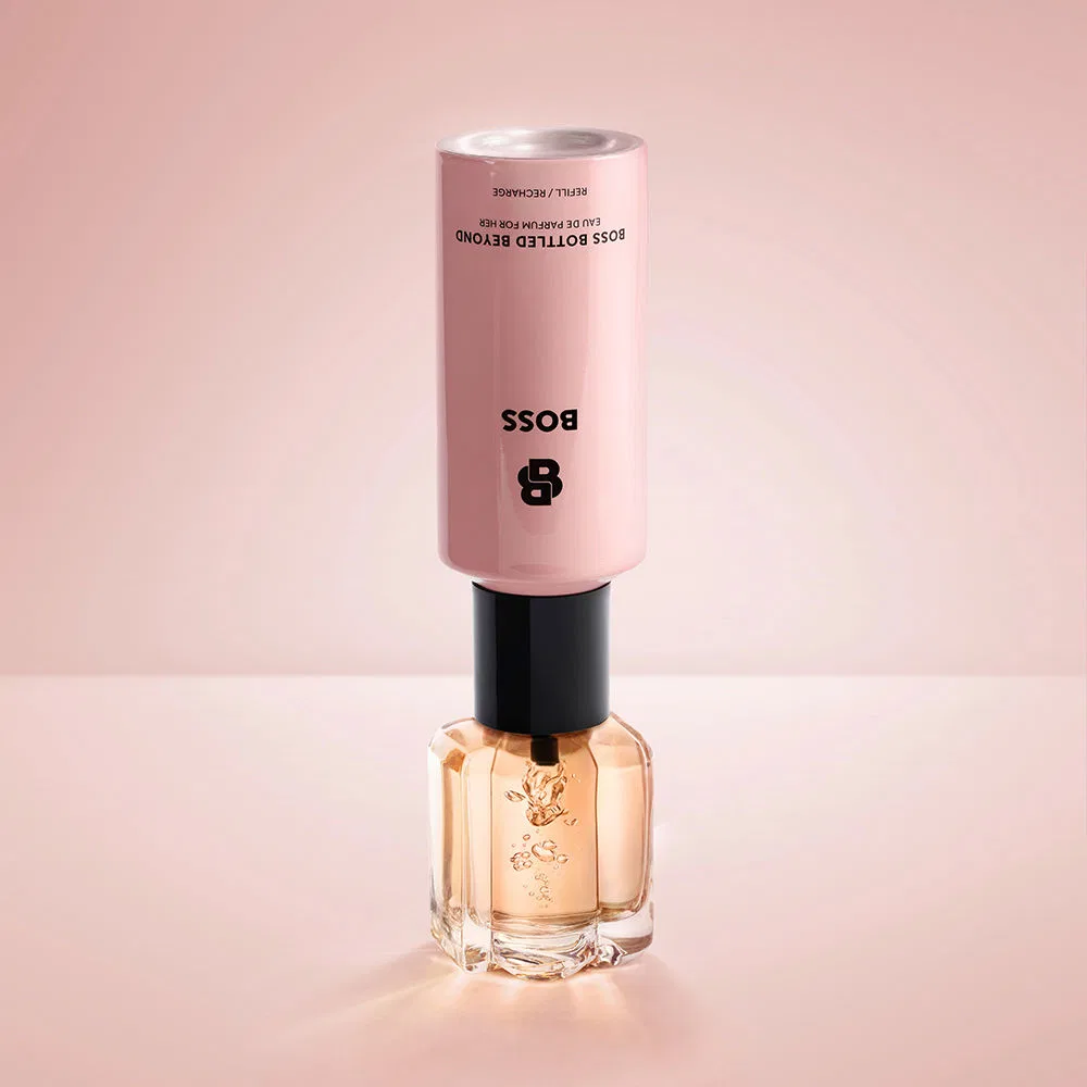 Парфюмированная вода 150 мл с ароматом пиона и клена BOSS Bottled Beyond For Her Hugo Boss — фото 4
