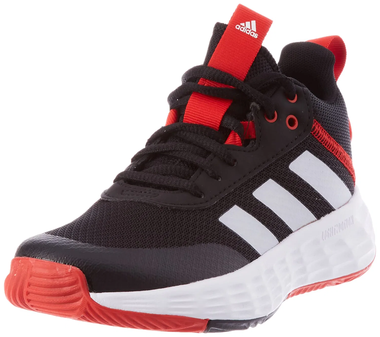 Детские кроссовки для баскетбола Ownthegame 2.0k Adidas, Core Black White Vivid Red