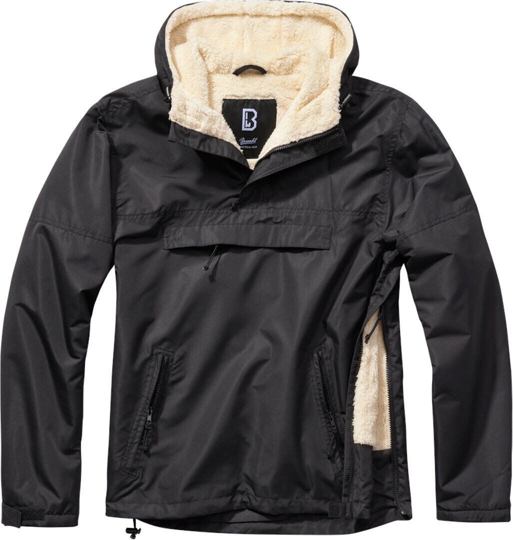 

Куртка Brandit Windbreaker Sherpa, черный