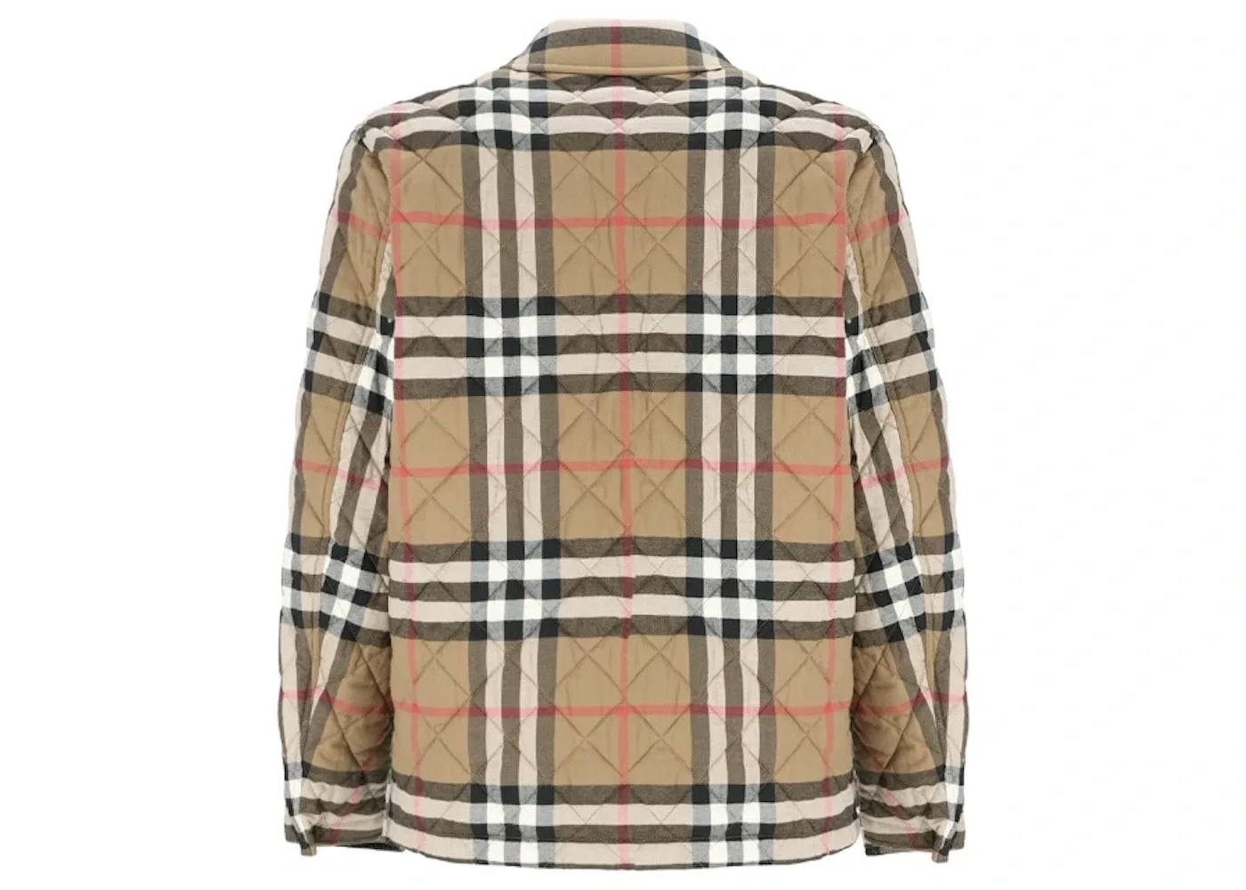 Мужская куртка стеганая Forres Diamond Quilted Jacket Burberry, Taupe Brown — фото 2