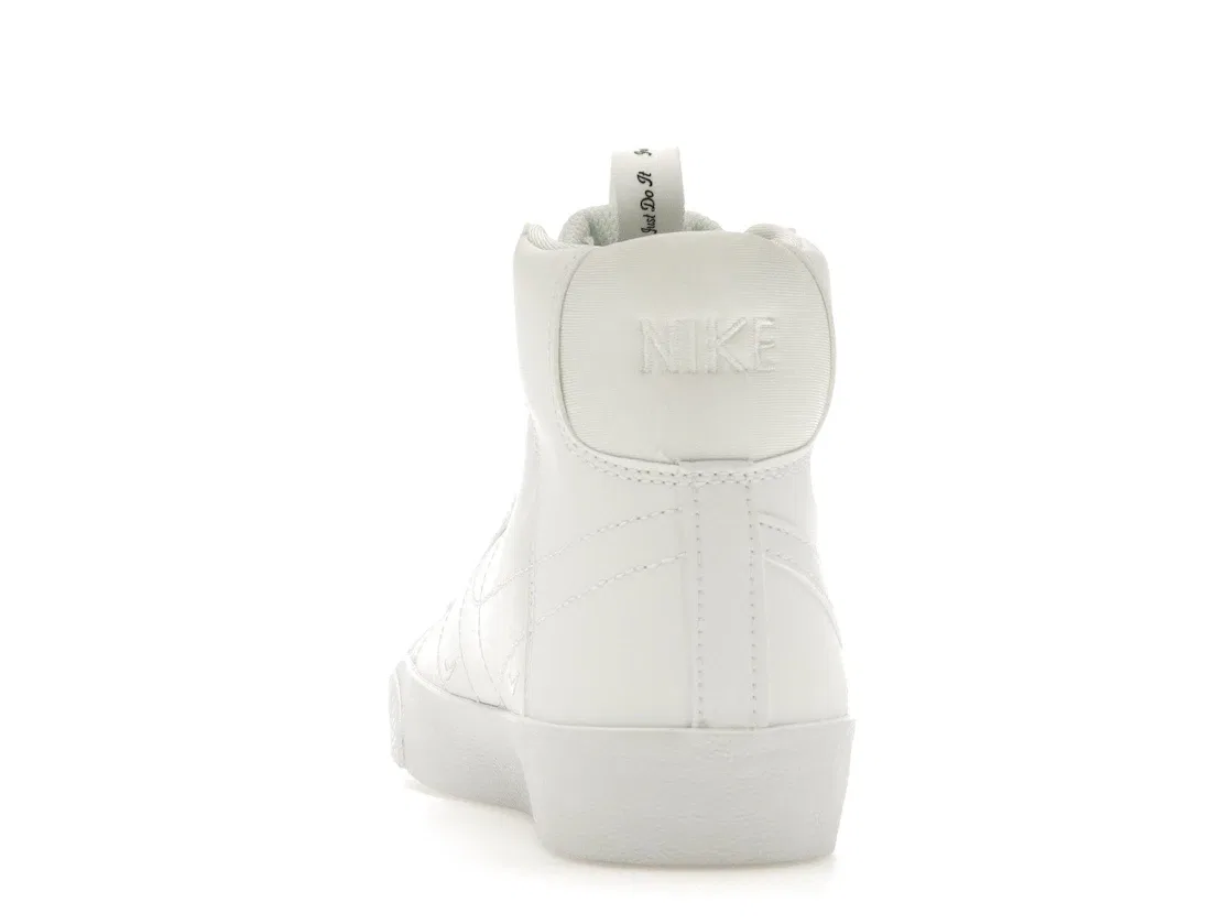Детские кроссовки Lifestyle Nike Blazer Mid 77 SE, White White Black White — фото 4