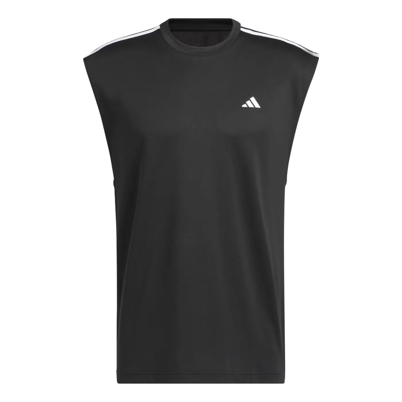 Футболка без рукавов All-World Adidas, черный