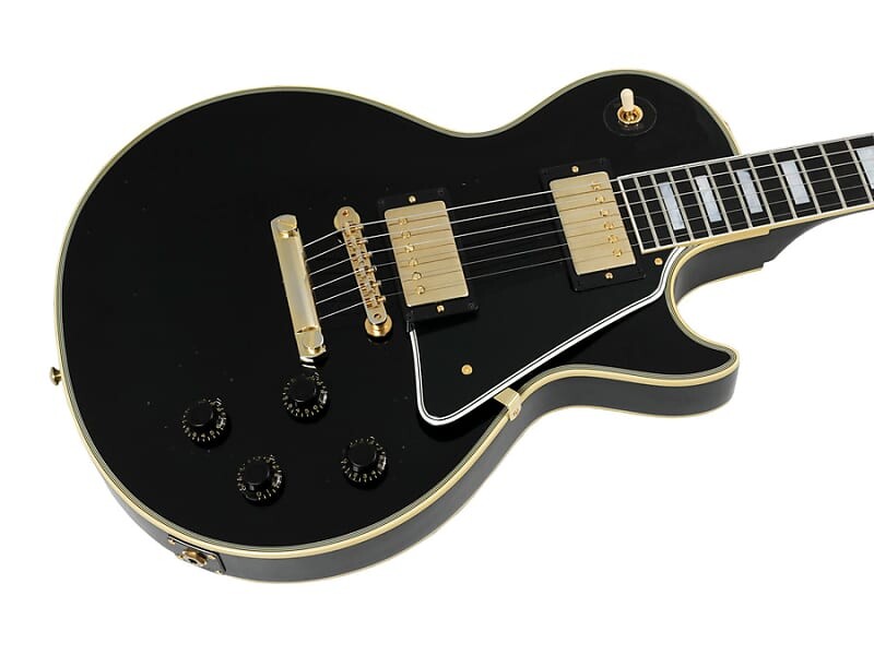 

Gibson Custom Shop 1957 Les Paul Custom Reissue 2-Pickup Murphy Lab Ultra Light Aged Ebony