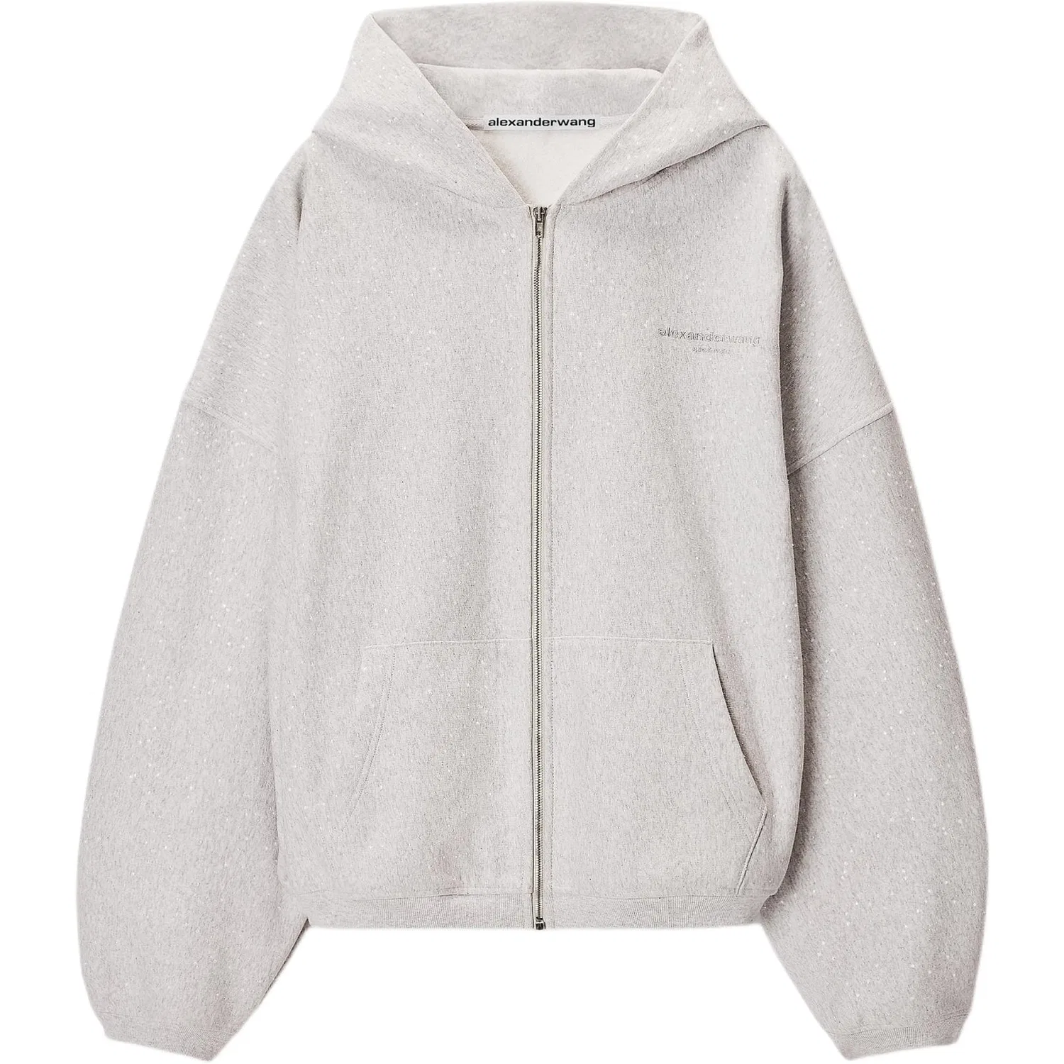 Свитшот с капюшоном Light Gray, Alexander Wang