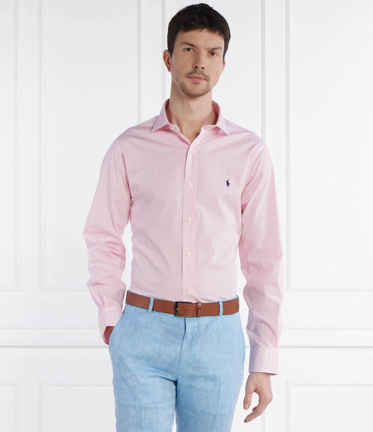 Рубашка с длинным рукавом Polo Ralph Lauren, Rosa — фото 3