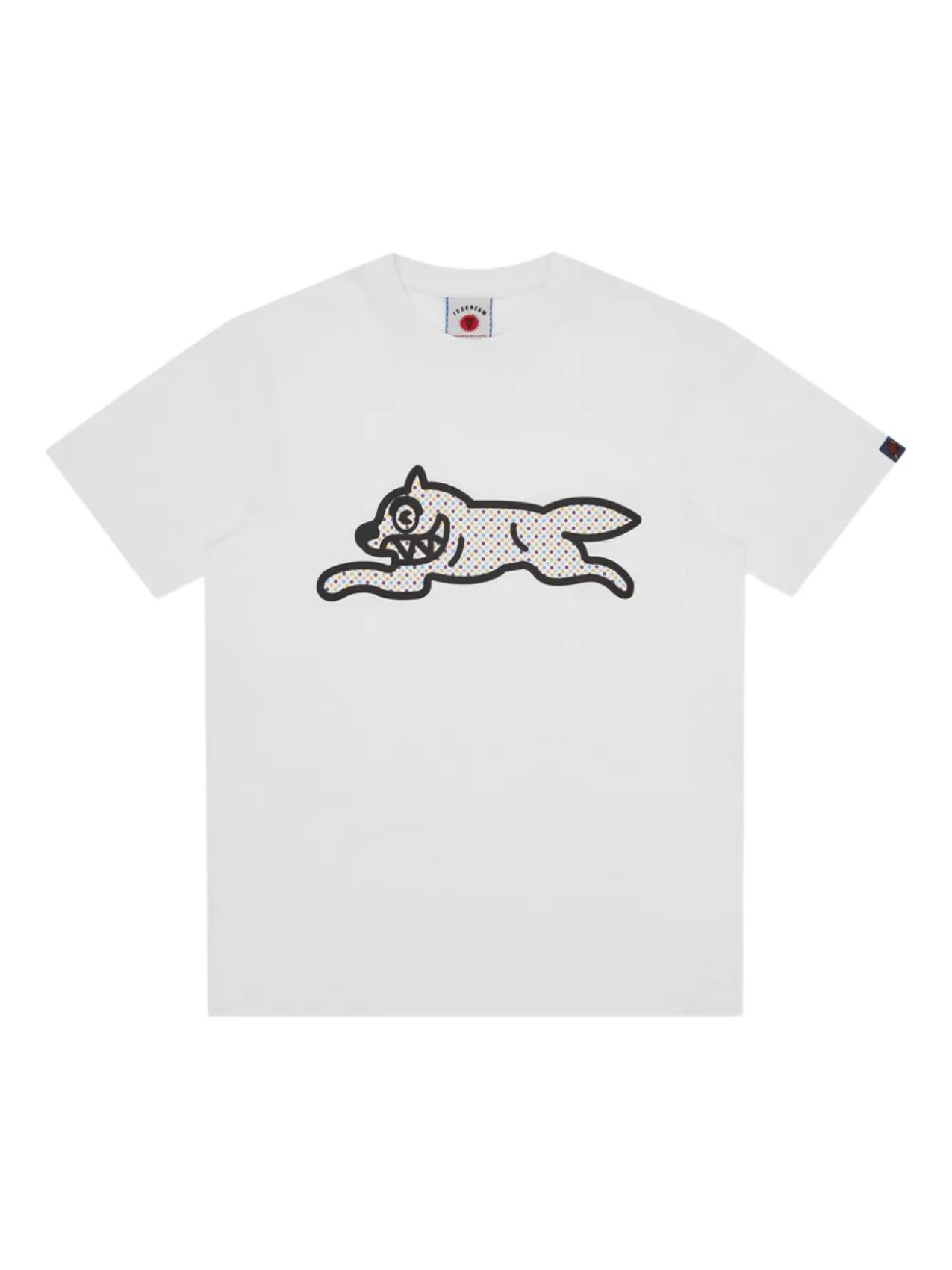 

ICECREAM футболка Iced Out Running Dog, белый