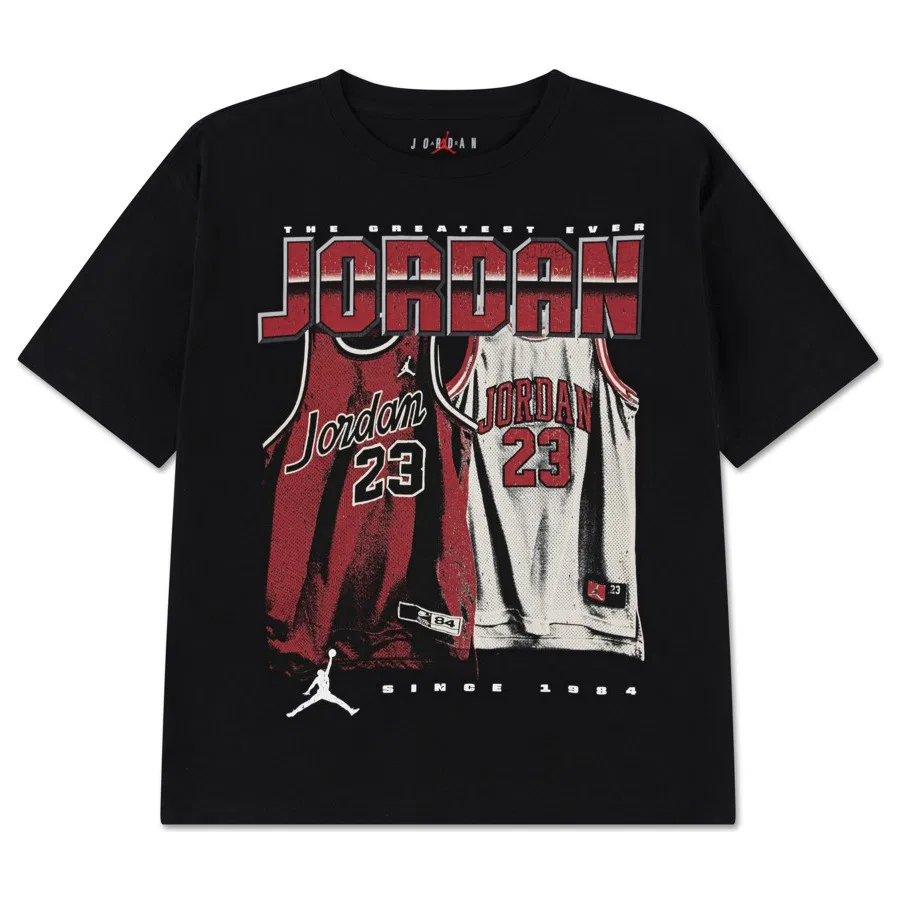 Детская футболка с длинным рукавом Jordan Home and Away Nike, Черный