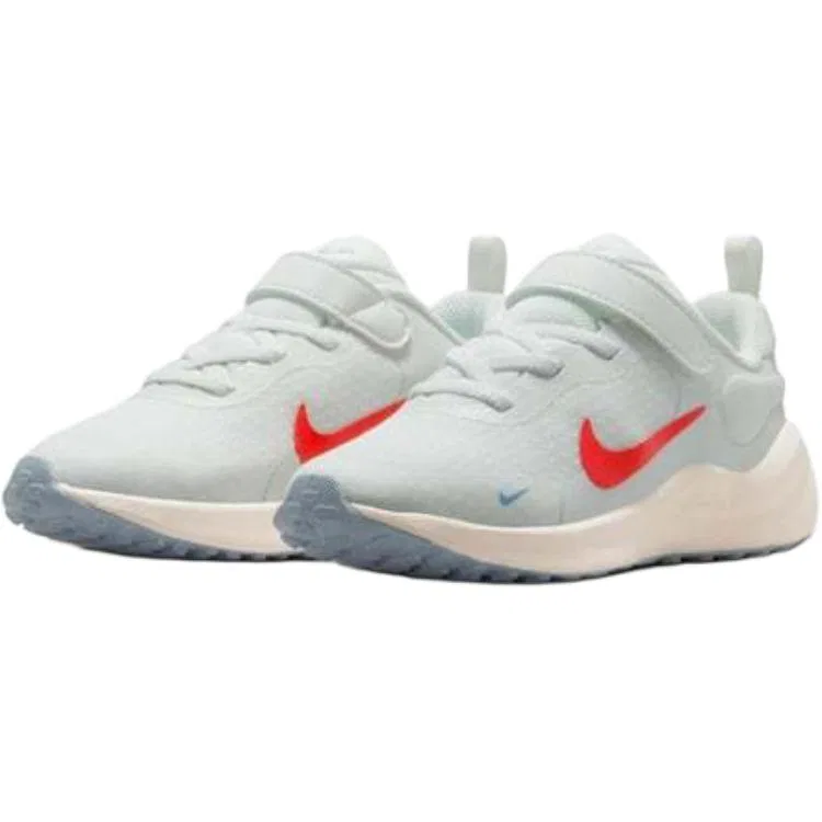 Детские кроссовки для бега с низким верхом REVOLUTION 7 Nike, White Gray — фото 4
