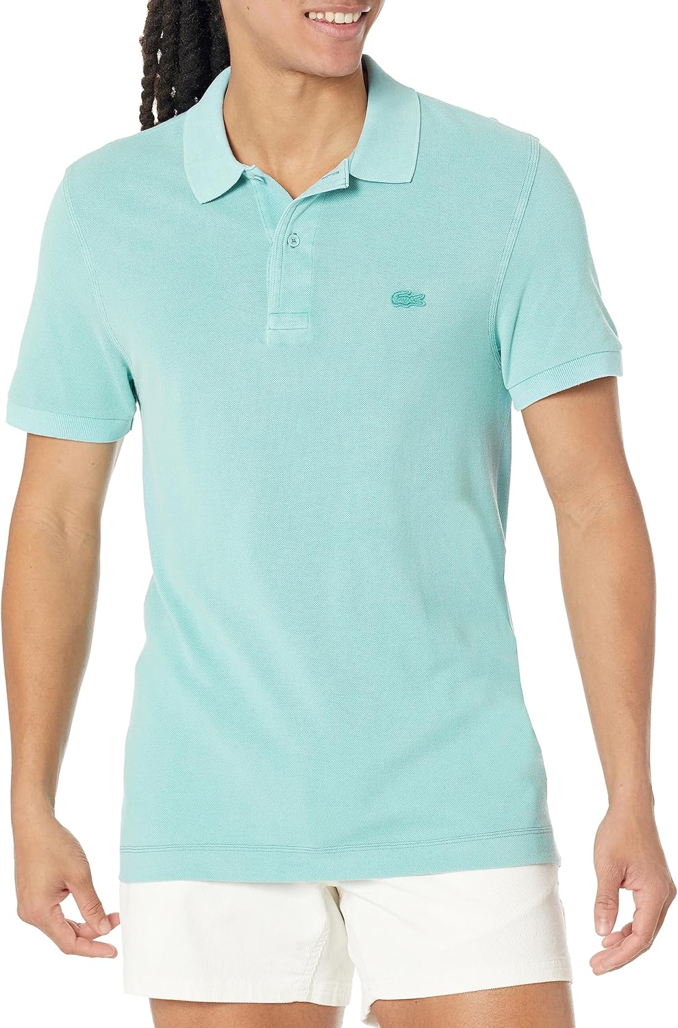 

Мужская поло с коротким рукавом Regular Fit Petit Pique из коллекции Lacoste Contemporary, Eco Blue, Синий, Мужская поло с коротким рукавом Regular Fit Petit Pique из коллекции Lacoste Contemporary, Eco Blue