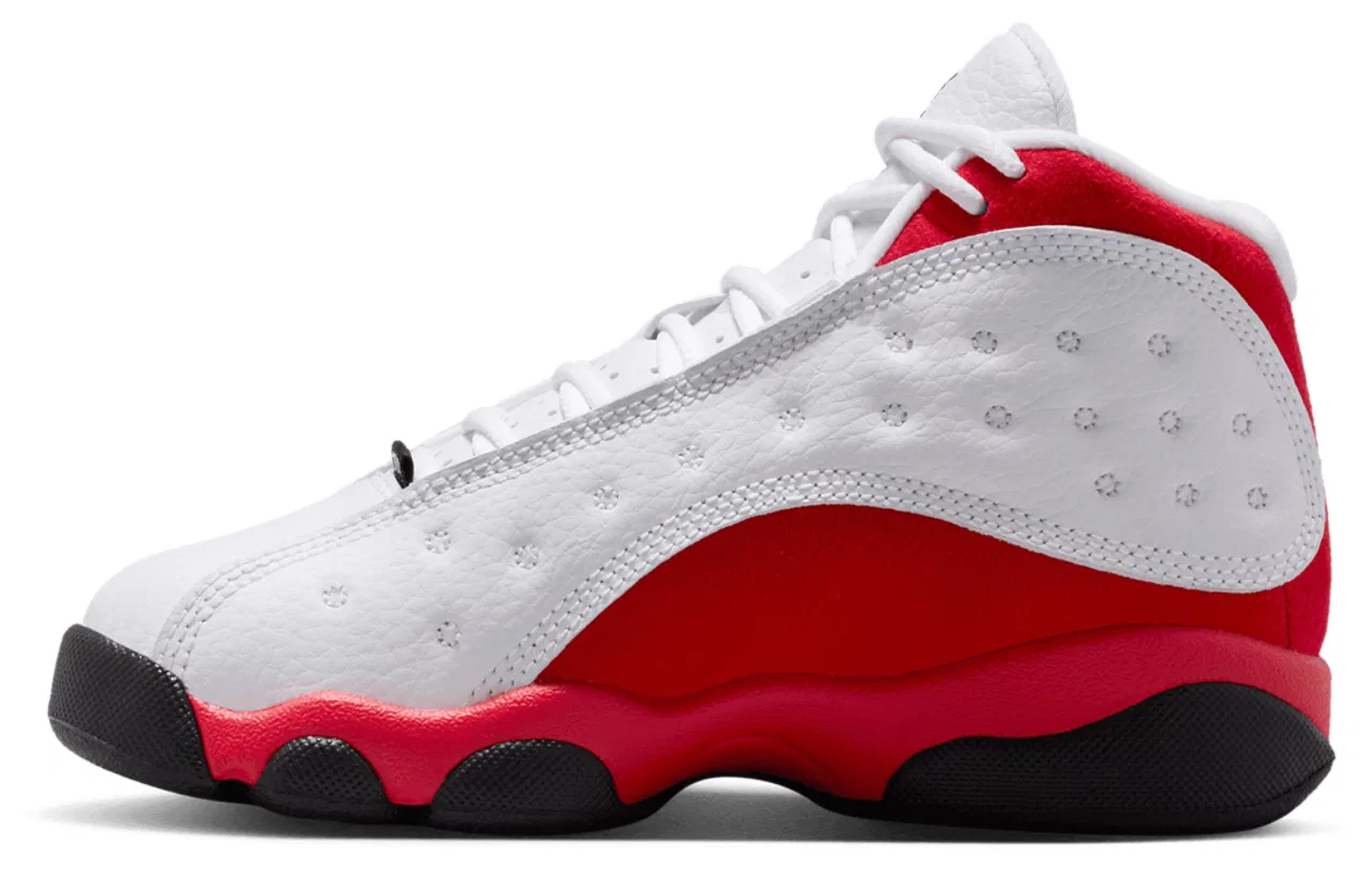 Кроссовки для мальчиков Retro 13 Jordan, цвет White/True Red/Black — фото 2
