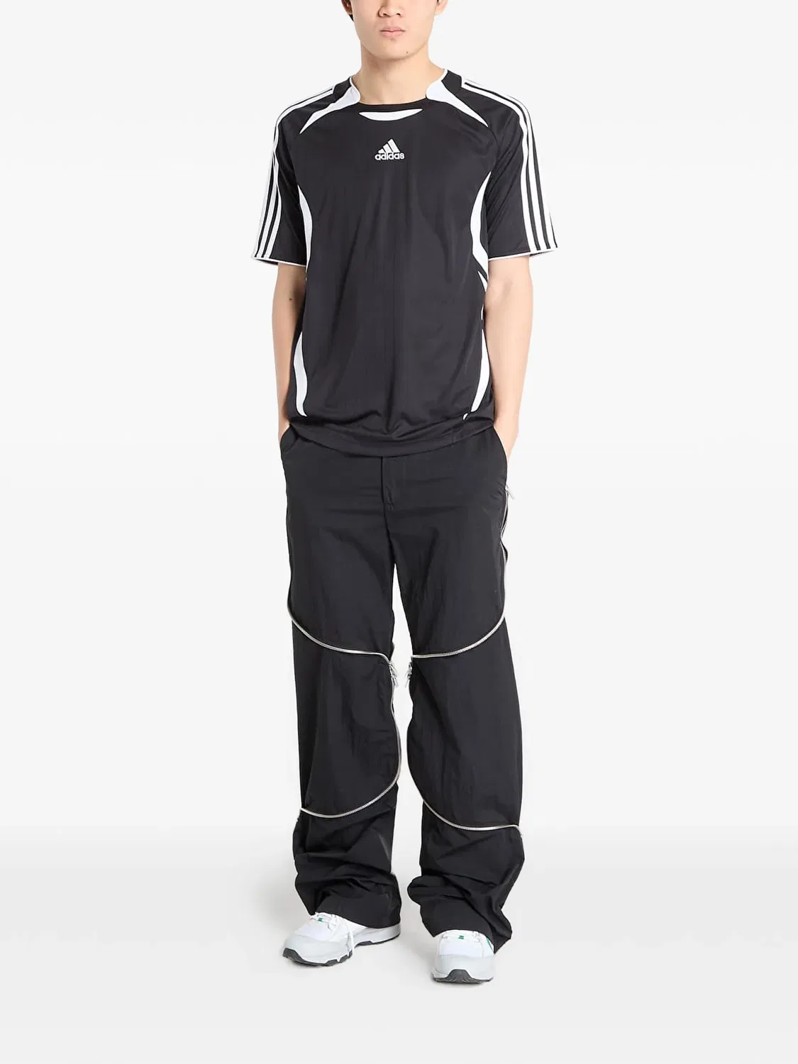 Футболка Teamgeist Черная Adidas, черный — фото 4