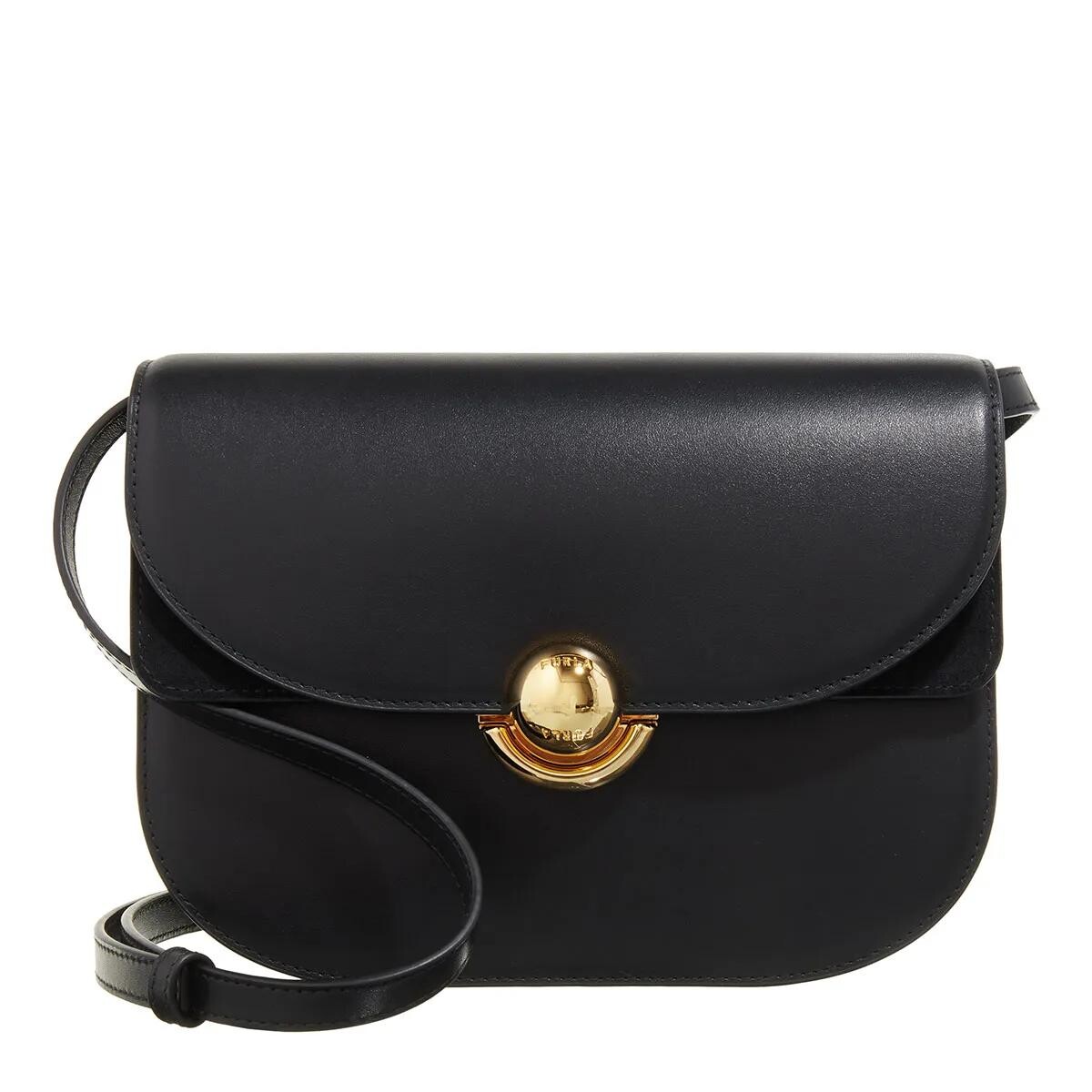

Круглая сумка через плечо sfera nero Furla, черный