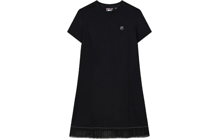 

FILA Женские шорты-платье с рукавами, цвет Black