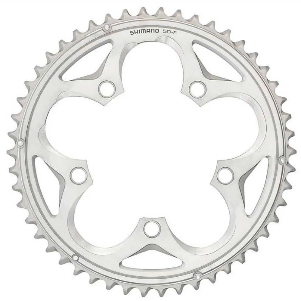 

Звездочка Shimano CX50 110 BCD, серебряный