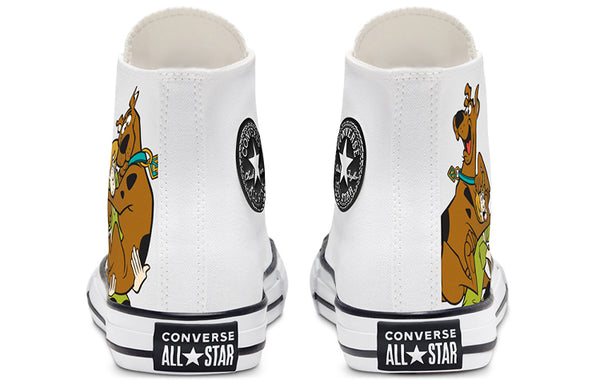 Кроссовки scooby-doo x chuck taylor all star high 'the gang and villains' Converse, белый — фото 3