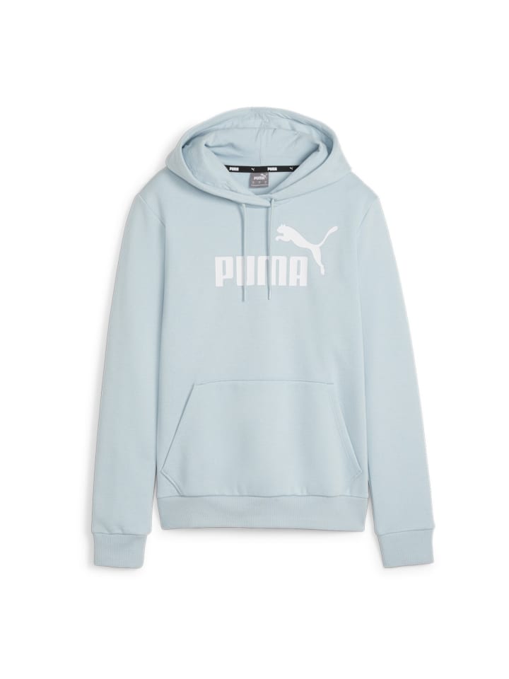 

Пуловер Puma Kapuzenpullover mit Kägurutaschen, светло-синий